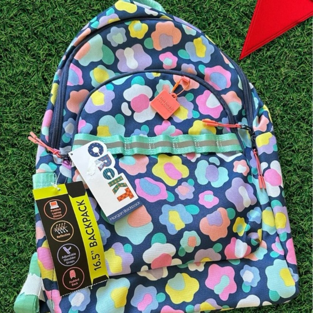 Colorful Rekt 16.5” Backpack with Laptop Sleeve – Girls School Bag